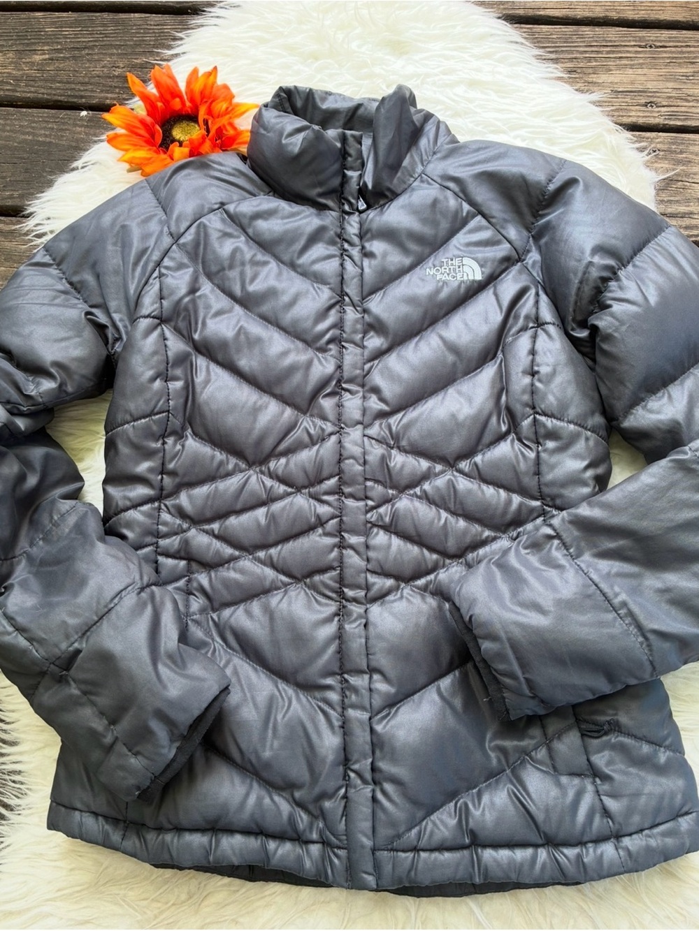 🌺The North Face Women's black 550 down Quilted Puffer Jacket🌺